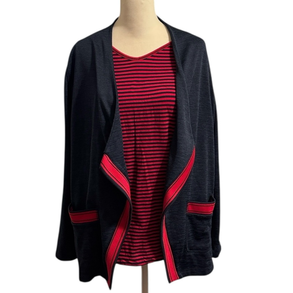 TALBOTS long sleeve and cardigan set